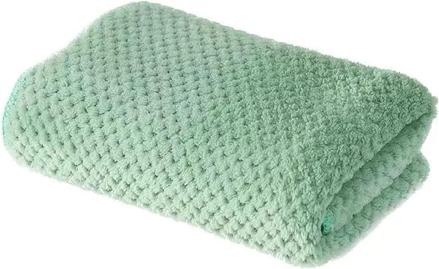 Мочалка для душа из микрофибры, 34x75 см, 7LiuYueFei6, 1 шт, Зеленый