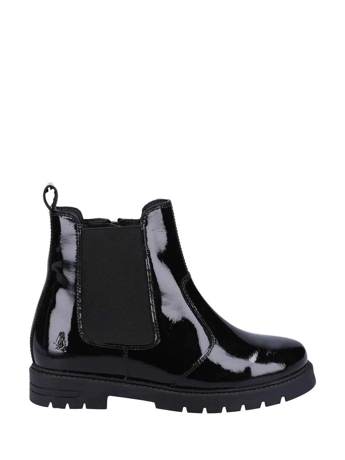 Челси ботинки Laura Hush Puppies, черный лакированный