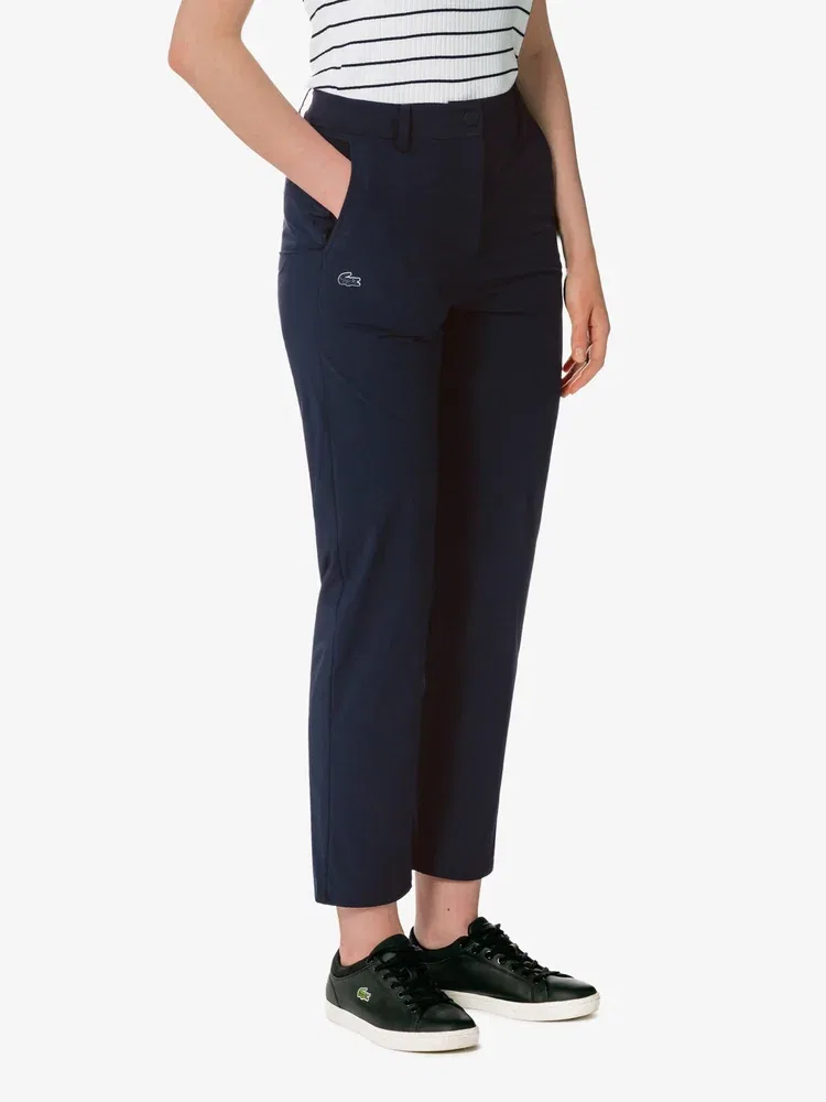 Брюки LACOSTE Navy с принтом, охлаждающий эффект — фото 2