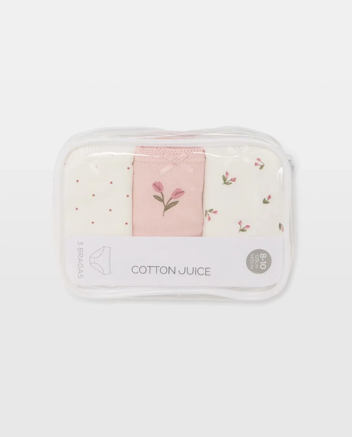 Детские трусы для девочек набор 3 шт Cotton Juice, Multicolor — фото 4
