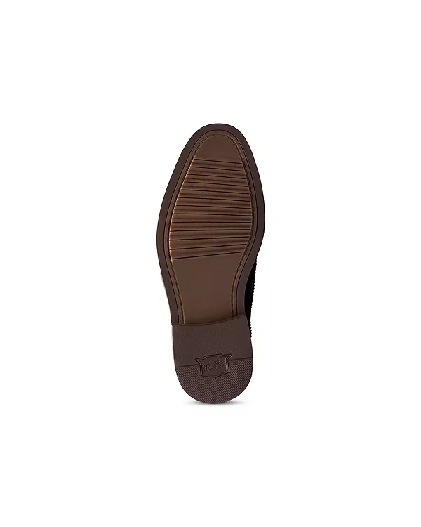 Мальчиковые классические туфли с перфорацией Rucci Wingtip Jr Oxfords Florsheim Kids, Cognac — фото 4