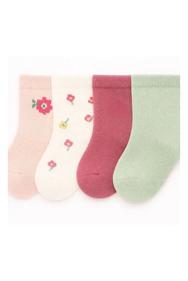 Детский комплект носков для новорожденных хлопковый Basics Solde Socks, Multicolor