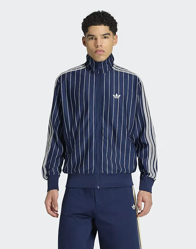 Куртка спортивная Firebird Pinstripes Adidas Originals, Night Indigo
