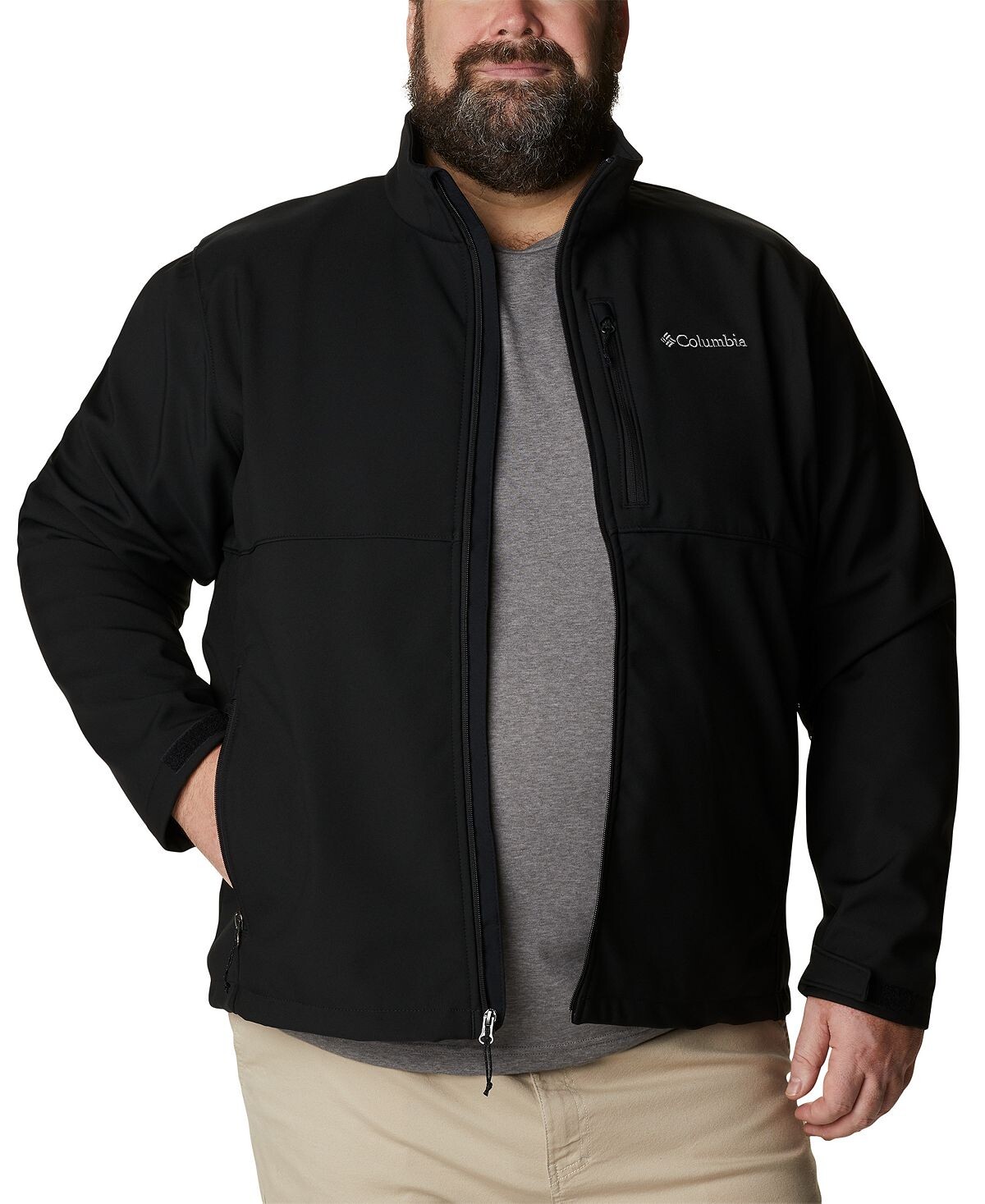 

Мужская куртка ascender softshell big & tall Columbia, черный