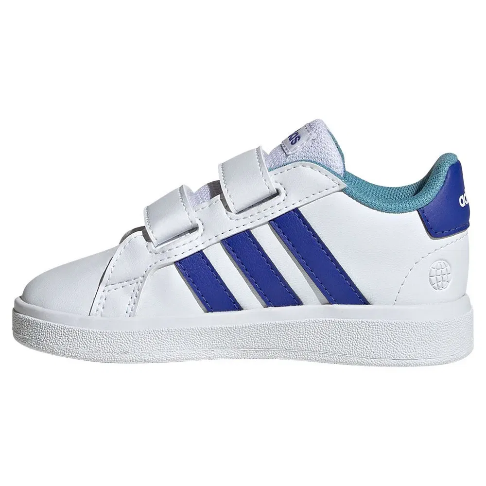 Кроссовки Grand Court 20 Cf Adidas, белый — фото 3