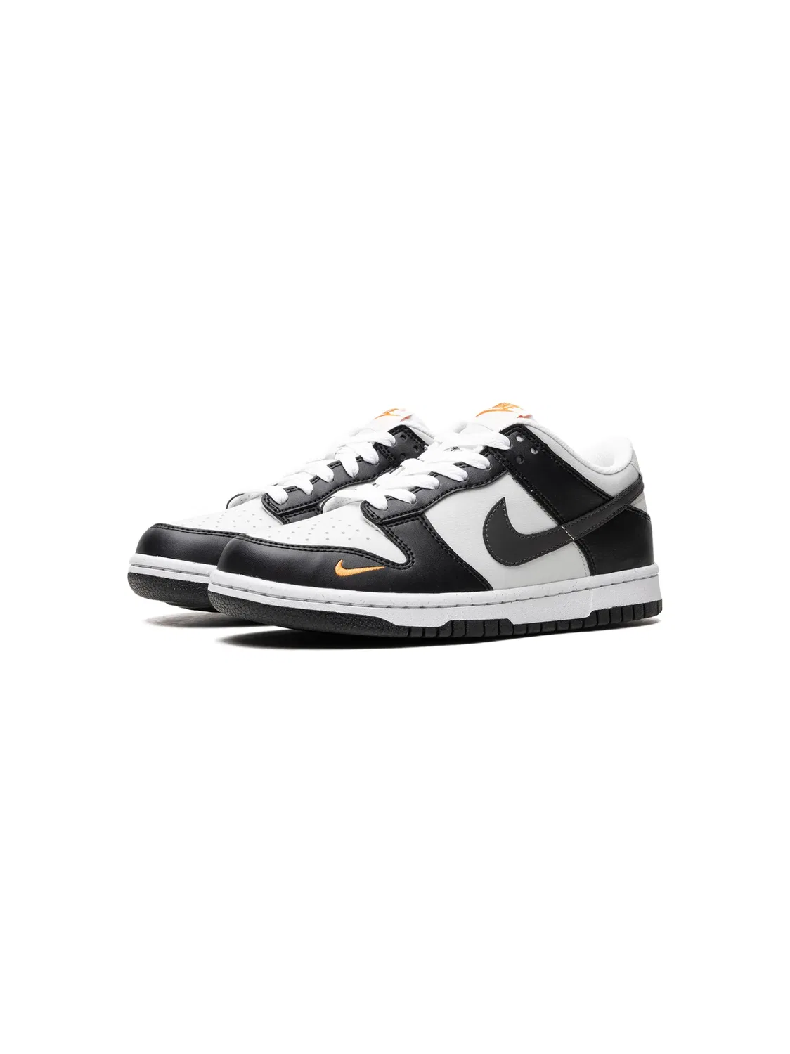 Nike Кроссовки Dunk Low Next Nature "Black Bright Mandarin" — фото 2