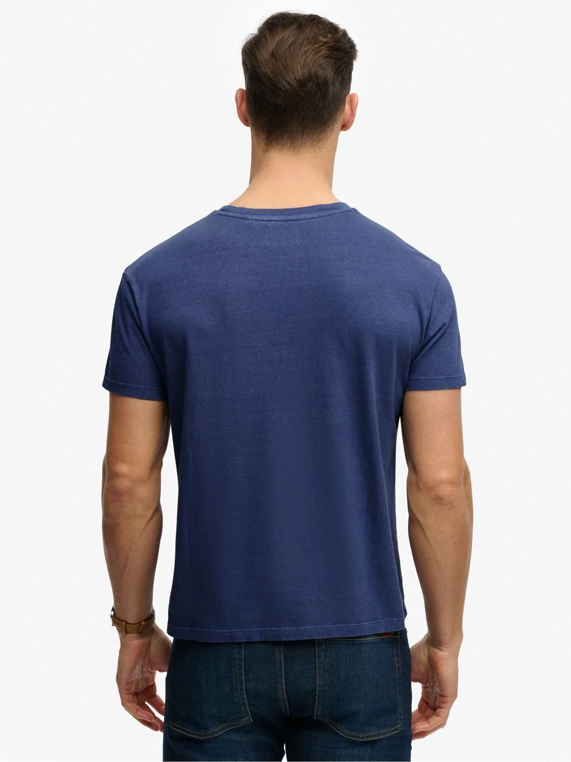Футболка с нагрудным карманом Classic Pocket Superdry, синий — фото 3