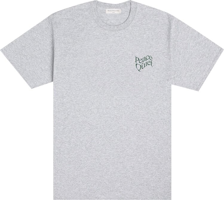 

Футболка Museum of Peace & Quiet Warped Wordmark T-Shirt 'Heather Grey', серый