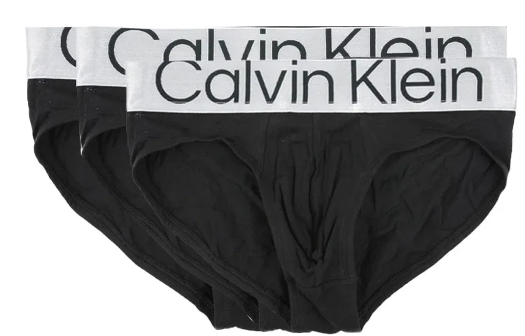 Мужские трусы-боксеры с логотипом Calvin Klein, комплект из 3, Black