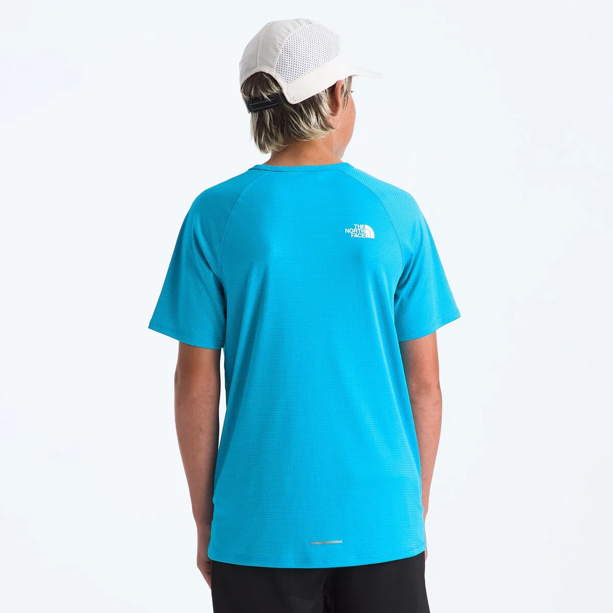 Детская футболка с коротким рукавом Sunriser Short-Sleeve T-Shirt The North Face, Meridian Blue — фото 4
