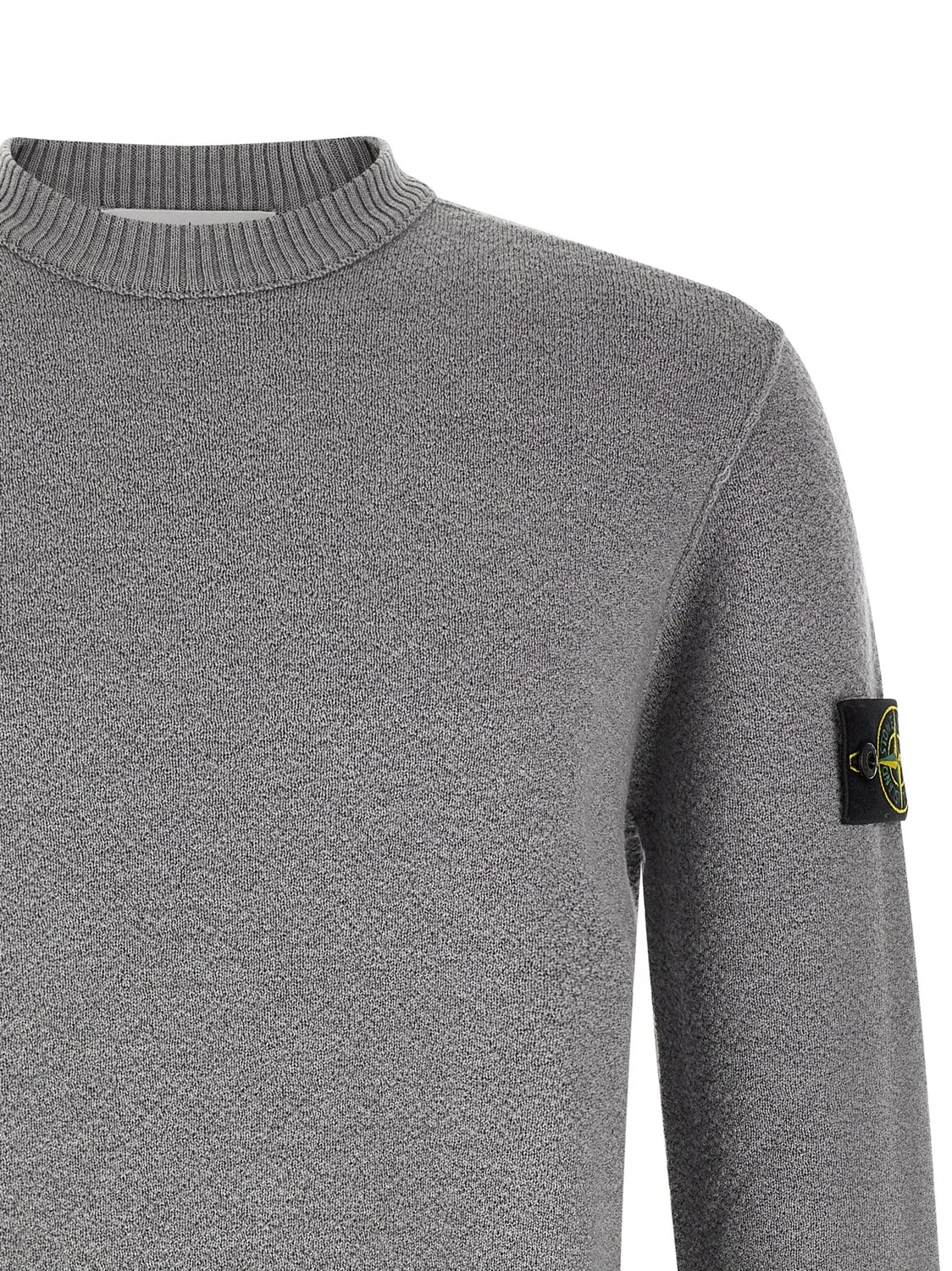 Свитер "5100011" Stone Island, серый — фото 3