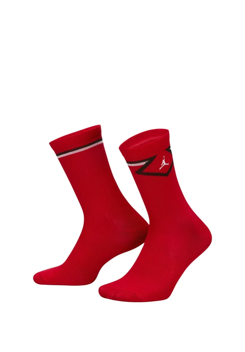 J diam high col r78 2 pack - носки Jordan, Red — фото 4