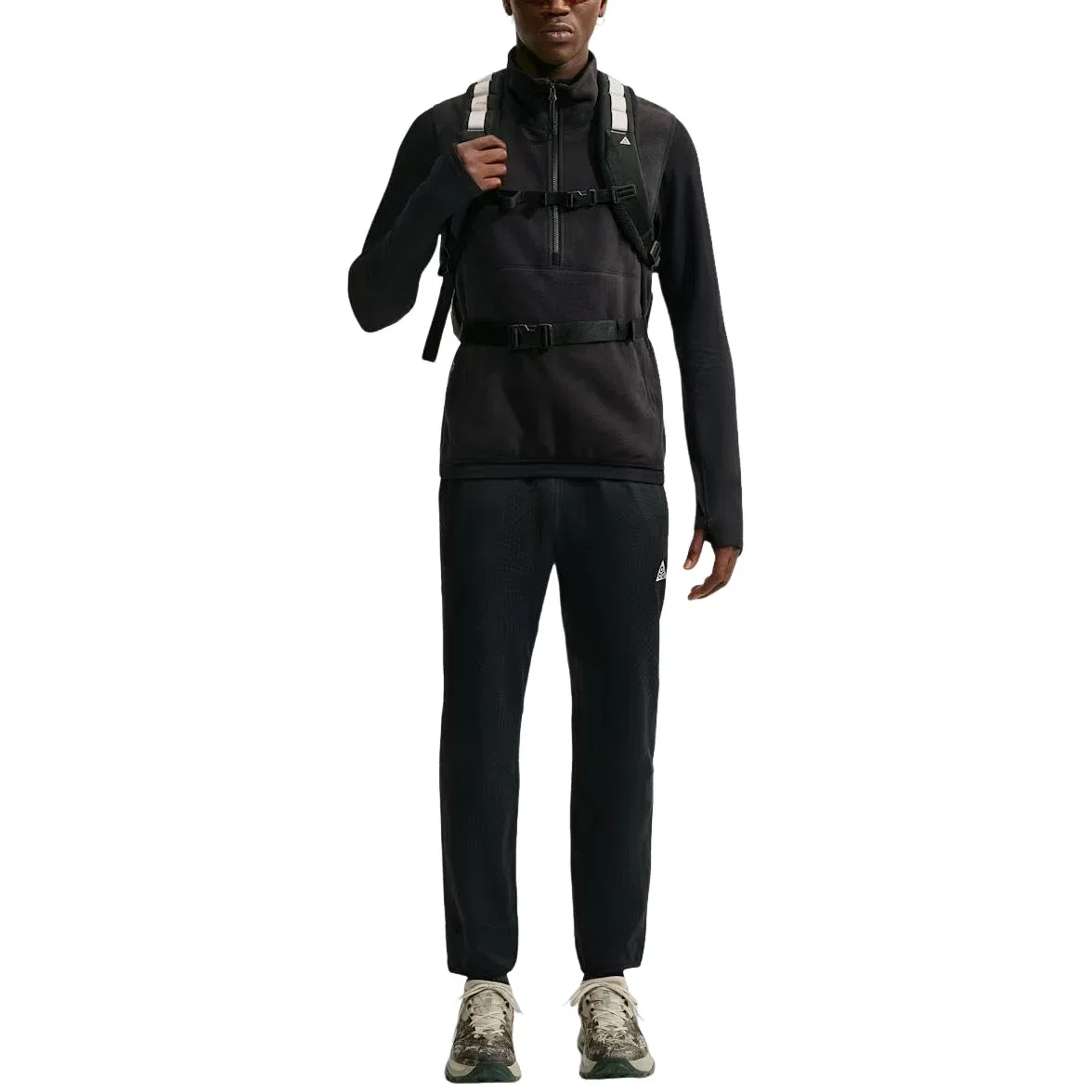 Мужские брюки с утеплением Therma-FIT Nike x ACG Wolf Grid, черный — фото 3