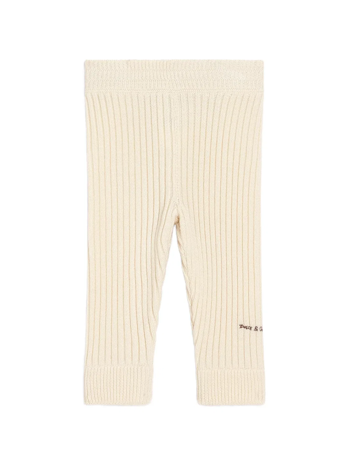 Брюки из вирджинской шерсти Dolce & Gabbana Kids, нейтральные цвета