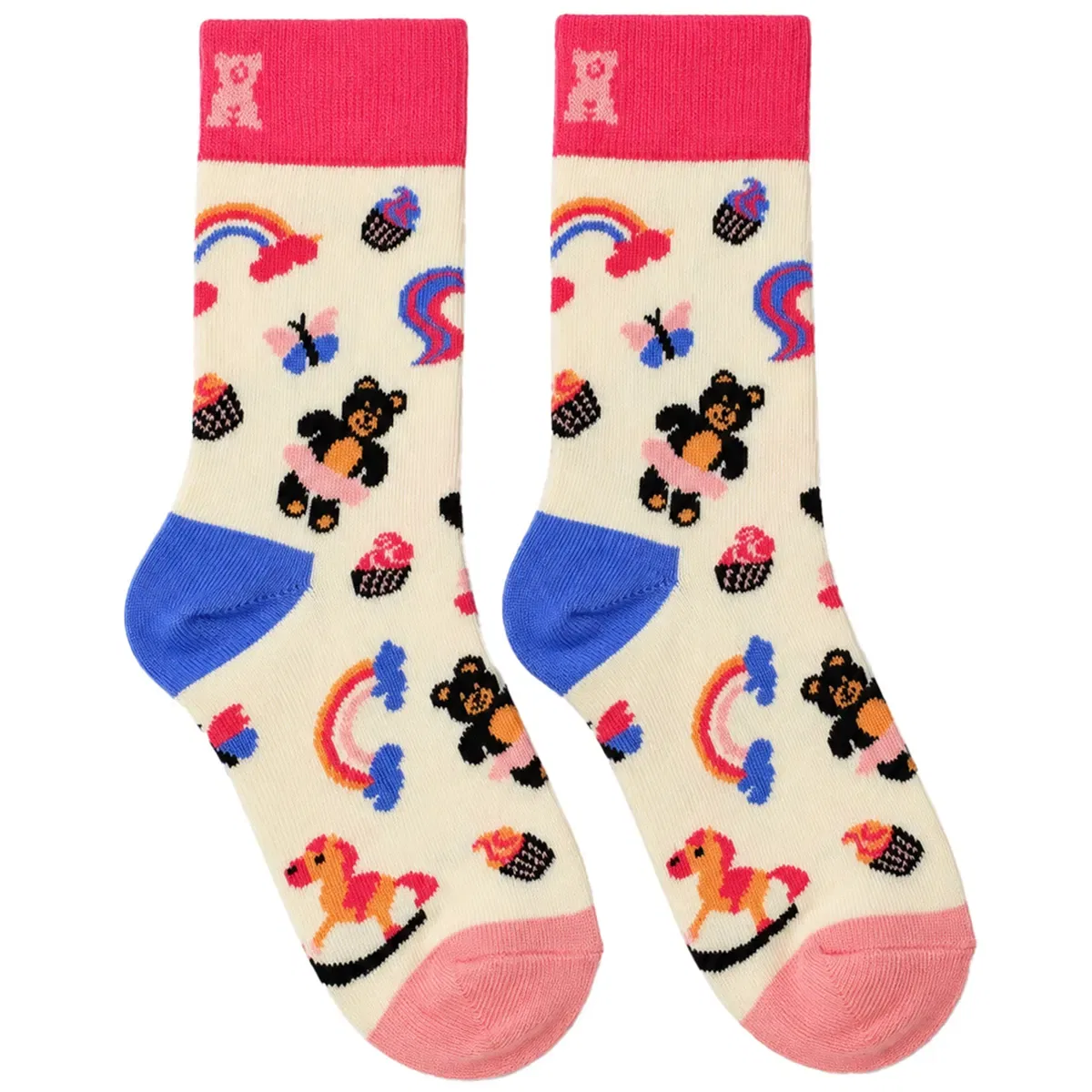 Комплект из 3 пар носков с принтом Unicorn Happy Socks, Multi — фото 3