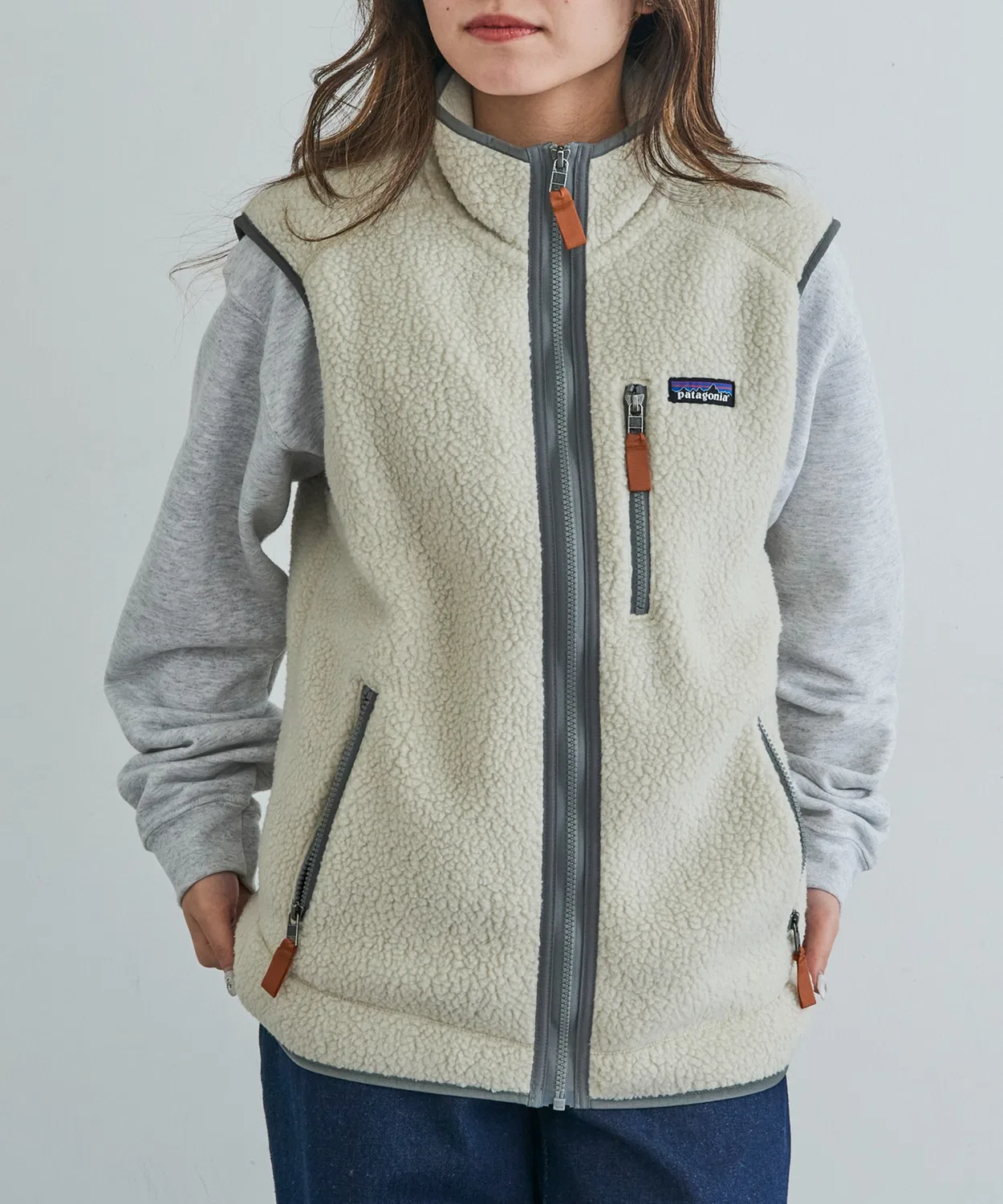 Женский утепленный жилет Patagonia Retro Pile Vest, Beige