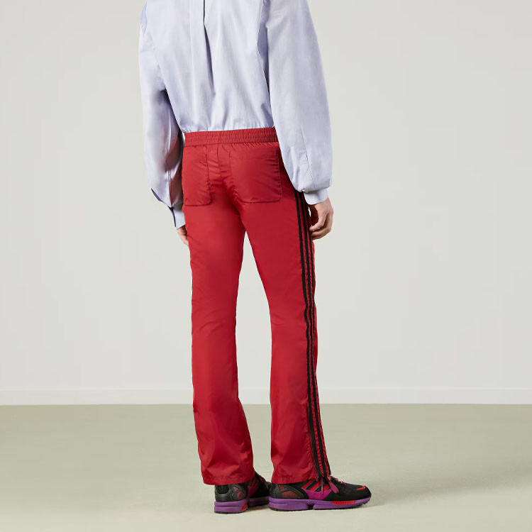 Повседневные брюки Adidas X Gucci мужские, красные — фото 4