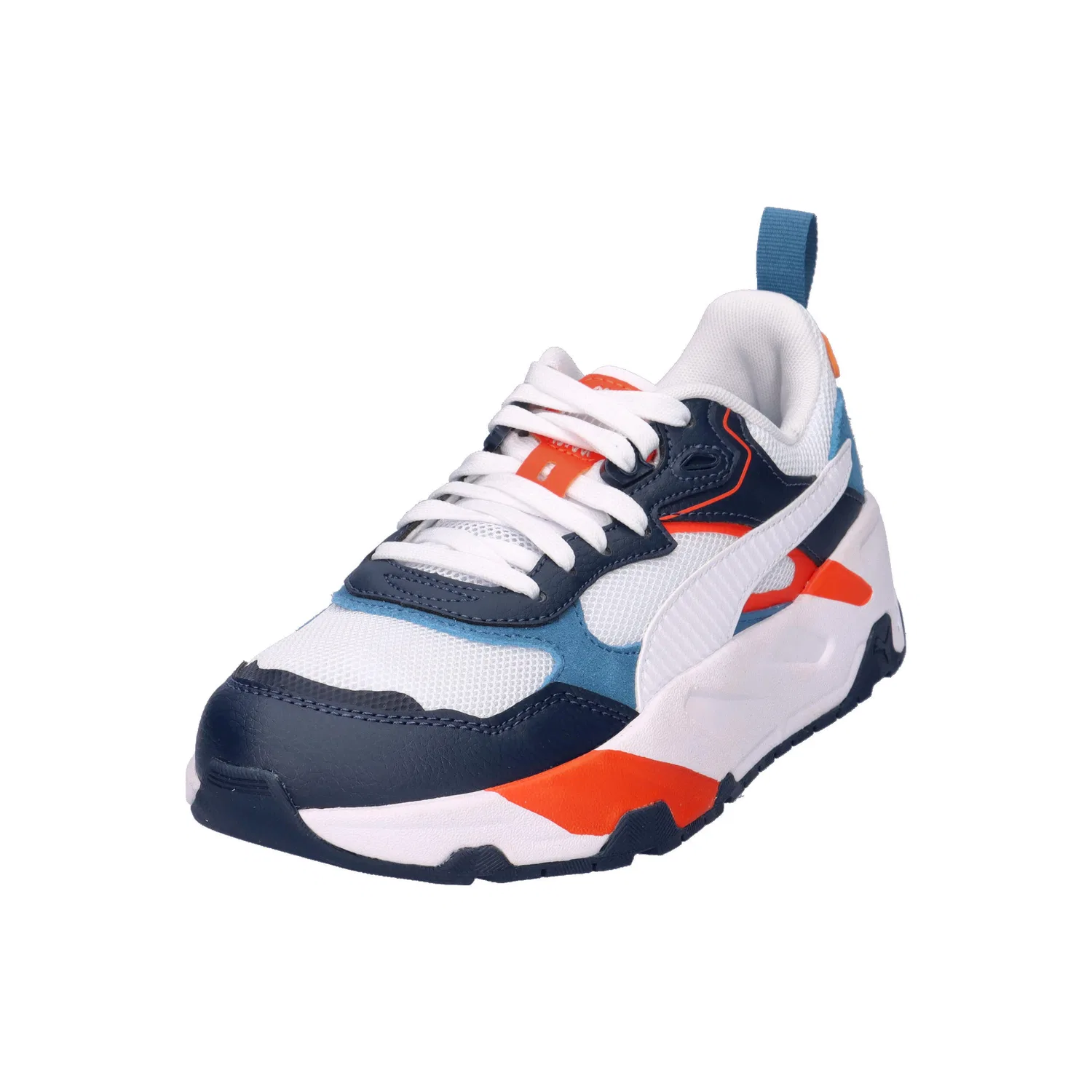 Детские кроссовки с футуристичным дизайном Trinity Jr Puma, Konigsblau — фото 4