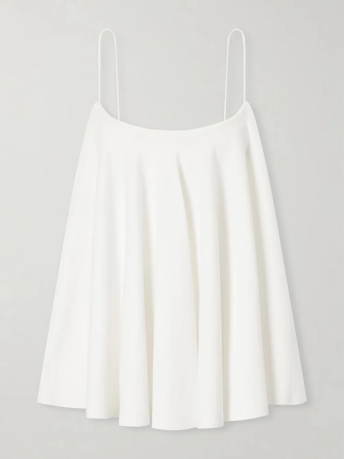 Трикотажный топ Le haut voile с открытой спиной Jacquemus, белый