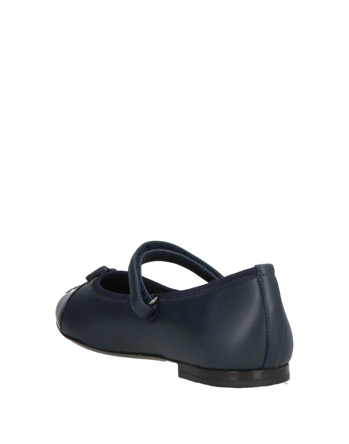 Детские балетки для девочек Mary Jane Flats Dolce&Gabbana, темно‑синий — фото 3