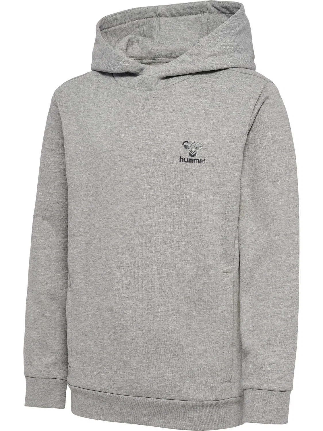 Детское худи с принтом Hmloffgrid Hummel, Grau Hellzinngrau