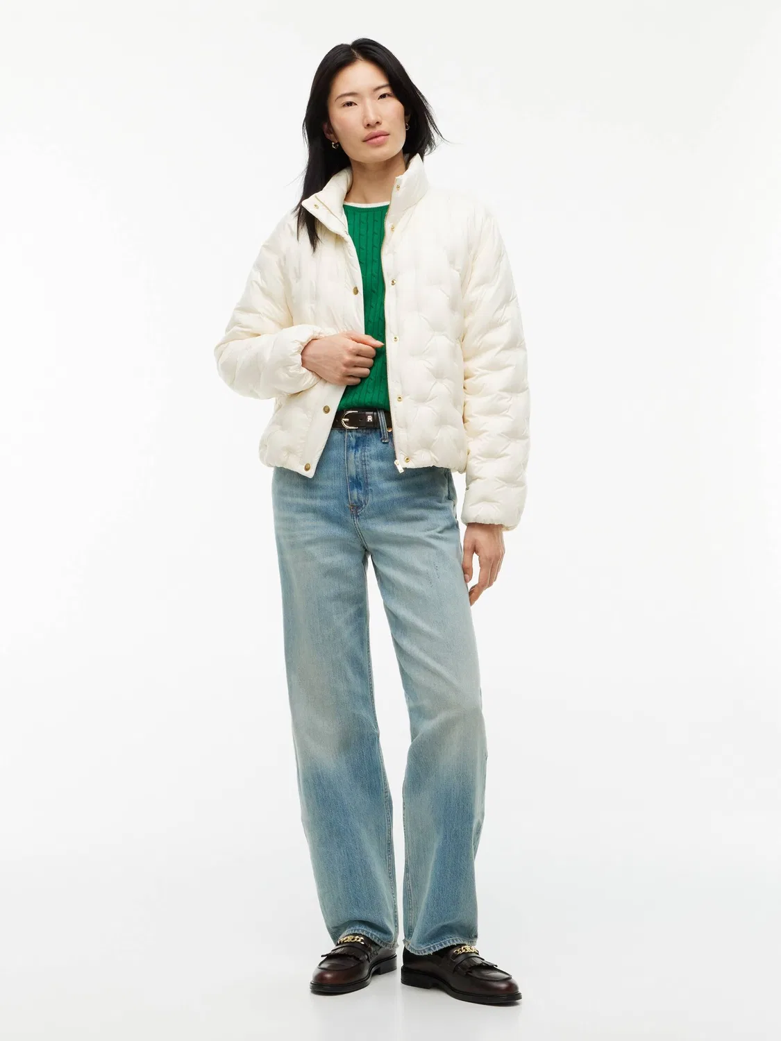 Утепленная куртка Tommy Hilfiger, cream — фото 2