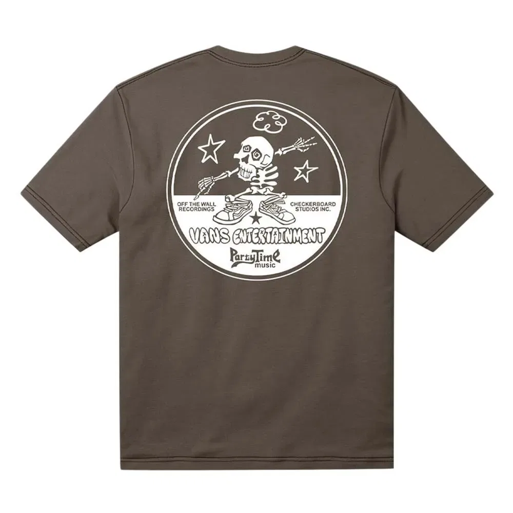 Футболка Vans Entertainment short sleeve, коричневый — фото 2