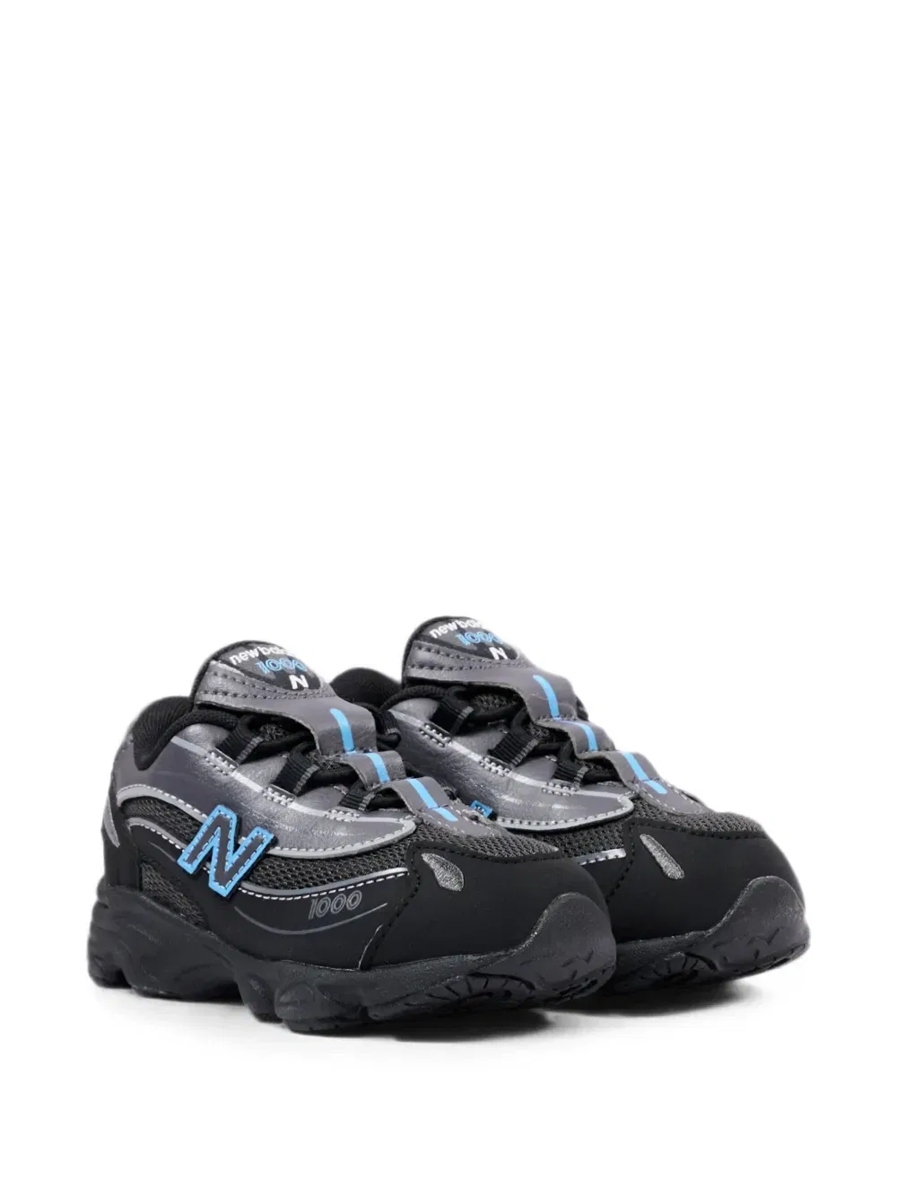 Кроссовки 1000 с панелями New Balance Kids, черный