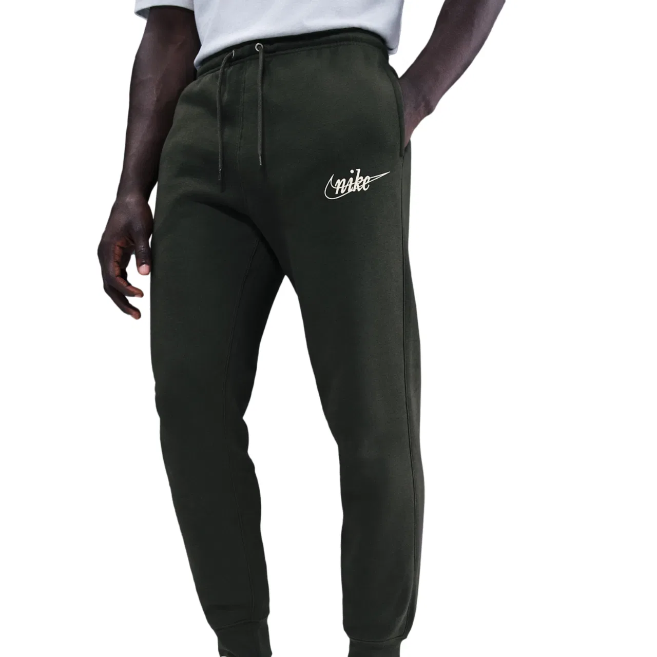 Мужские джоггеры Club BB Reissue Nike, цвет Sequoia/Sequoia/Lt Khaki