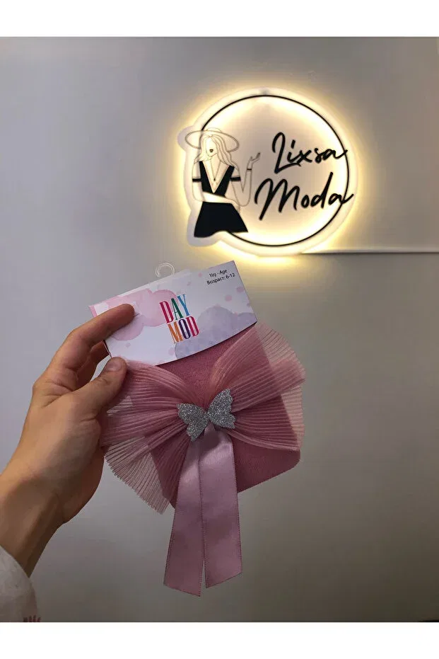 Детские колготки для девочек с принтом Moda, Pink