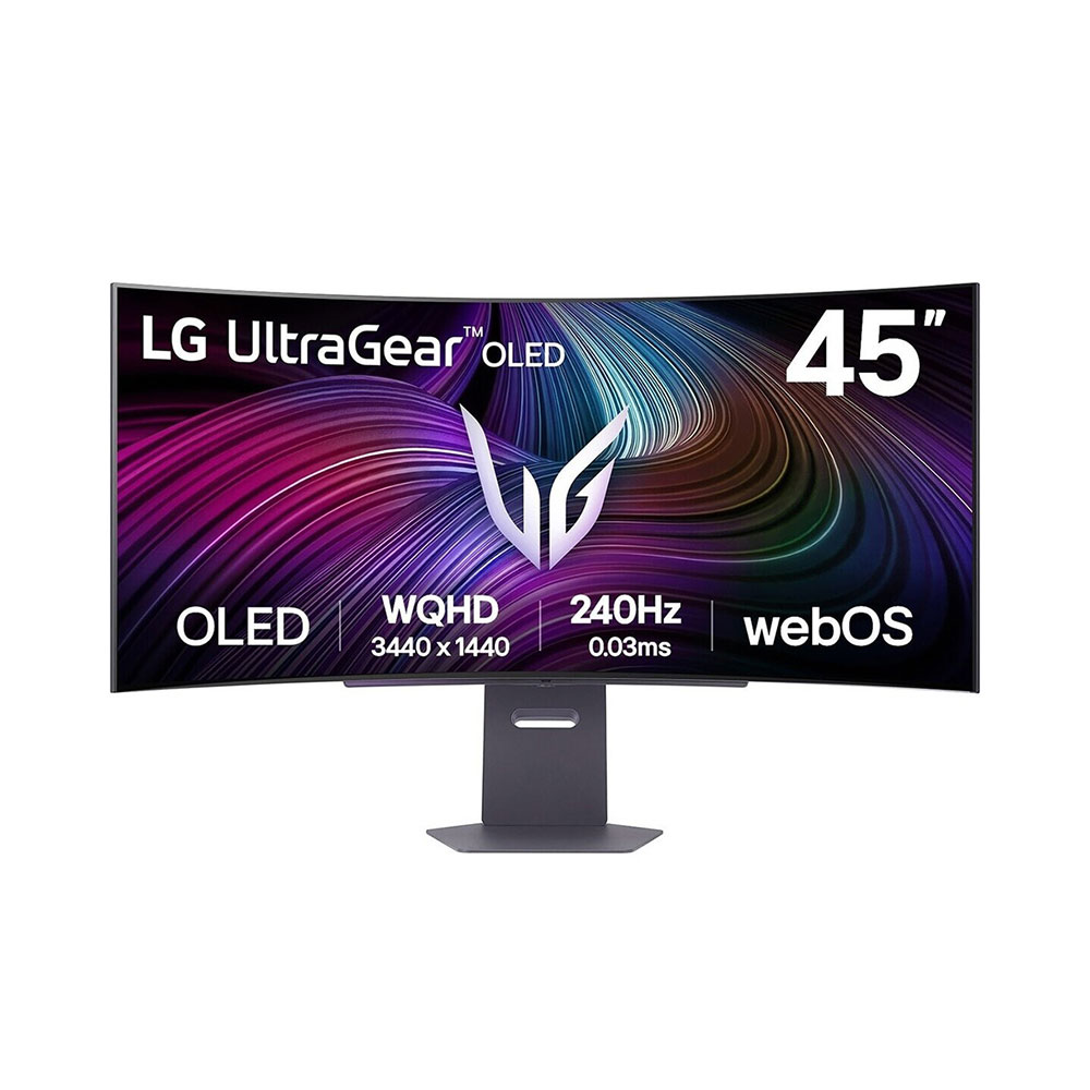 

Игровой монитор LG UltraGear OLED GX9s 45GX90SA, 45", 3440x1440, 240 Гц, OLED, чёрный