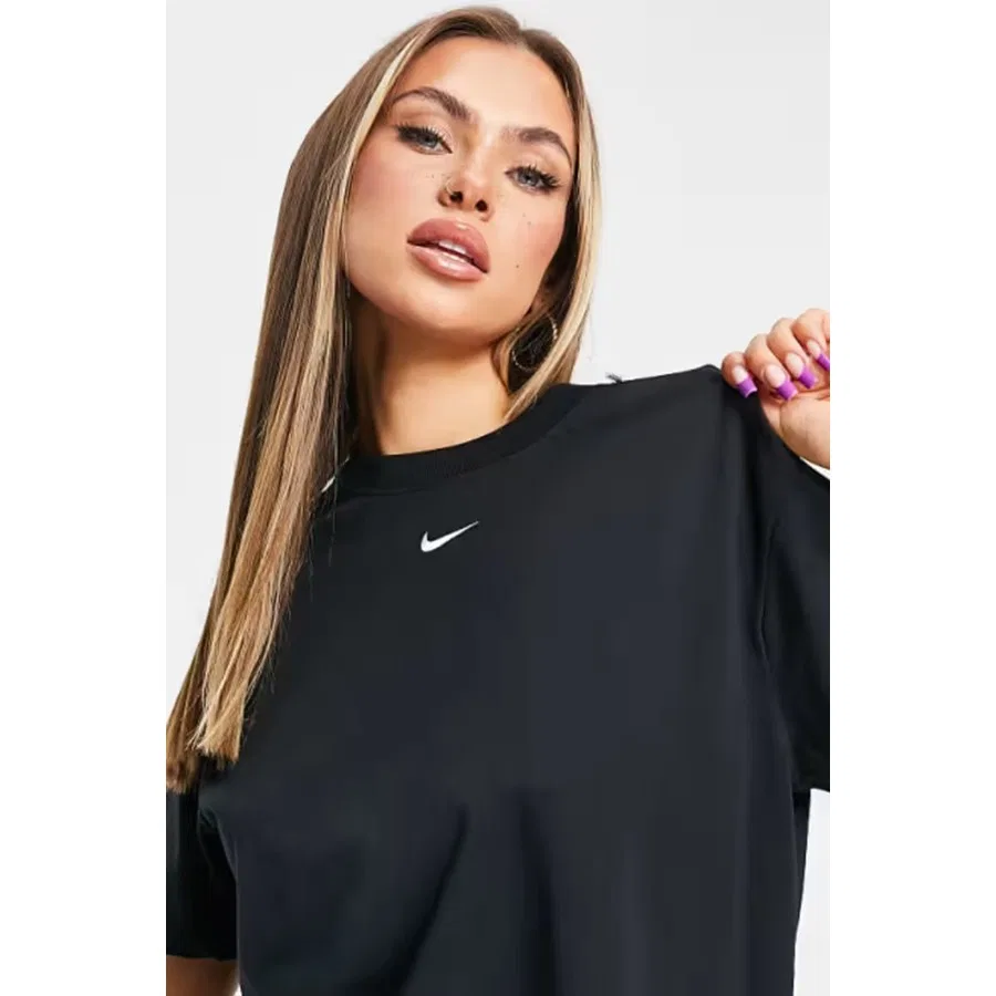 Футболка с коротким рукавом свободного кроя Sportswear Essentials Nike, Черный — фото 2