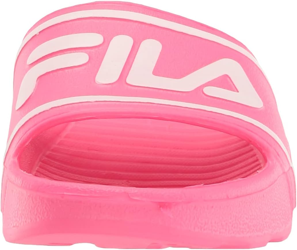 Детские сандалии Fila Sleek Slide StSlide, белый/розовый — фото 2