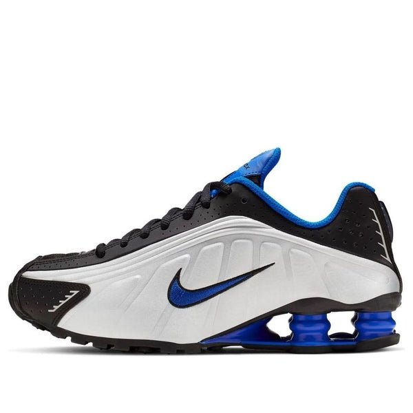 

Кроссовки shox r4 'metallic silver racer blue' Nike, черный