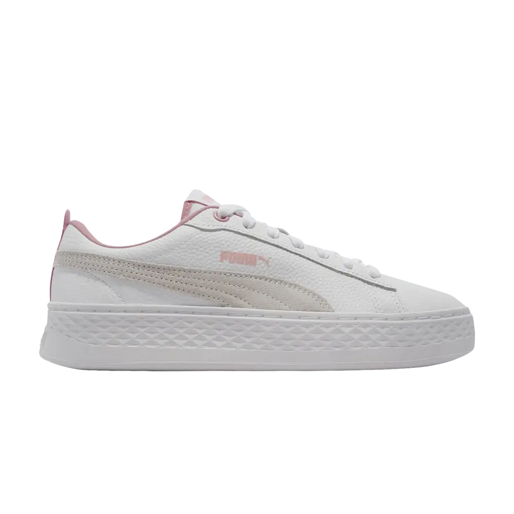 

Кроссовки Wmns Smash Platform Low Puma, белый