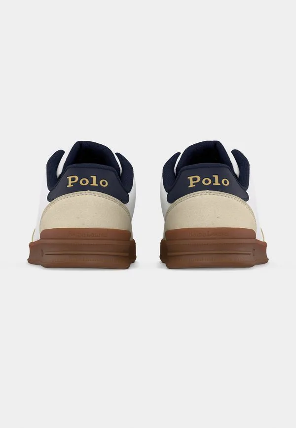Кроссовки унисекс hollis Polo Ralph Lauren, Paper White/Grey/Navy — фото 4