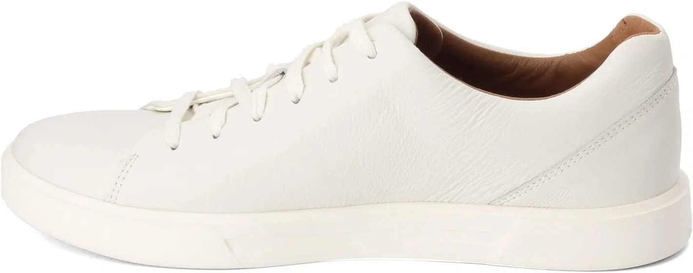 Мужские кружевные кроссовки Clarks Un Costa, белый — фото 4