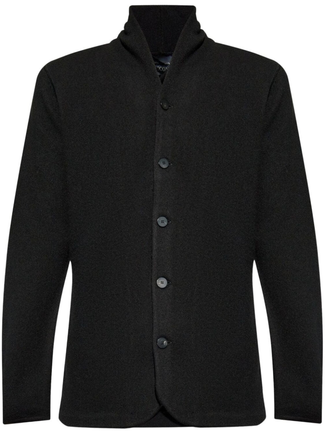 

Emporio Armani вязаный жакет, черный