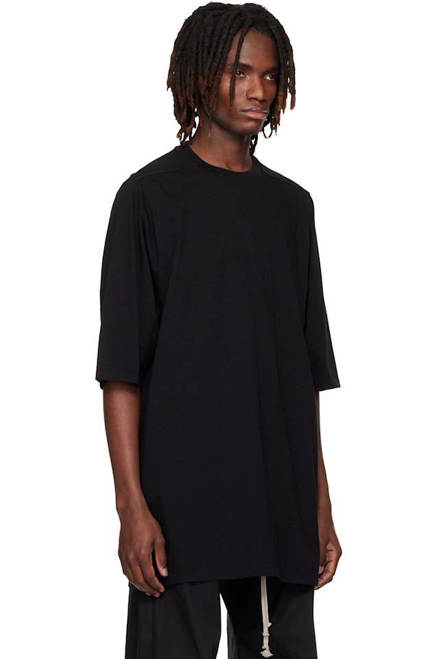 Футболка Temple jumbo ss Rick Owens, черный — фото 2