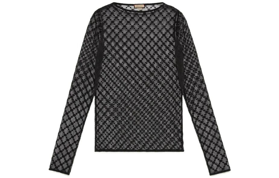 

Футболка женская черная Gucci