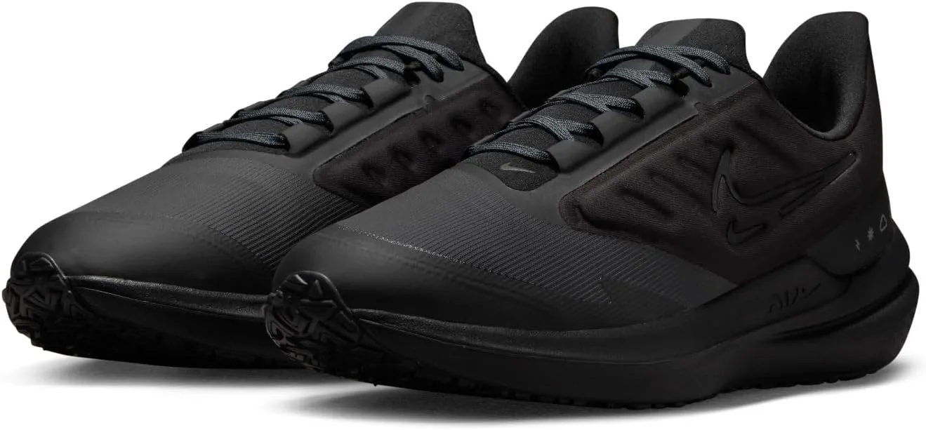 Мужские беговые кроссовки Nike Air Winflo 9 Shield, черный — фото 2