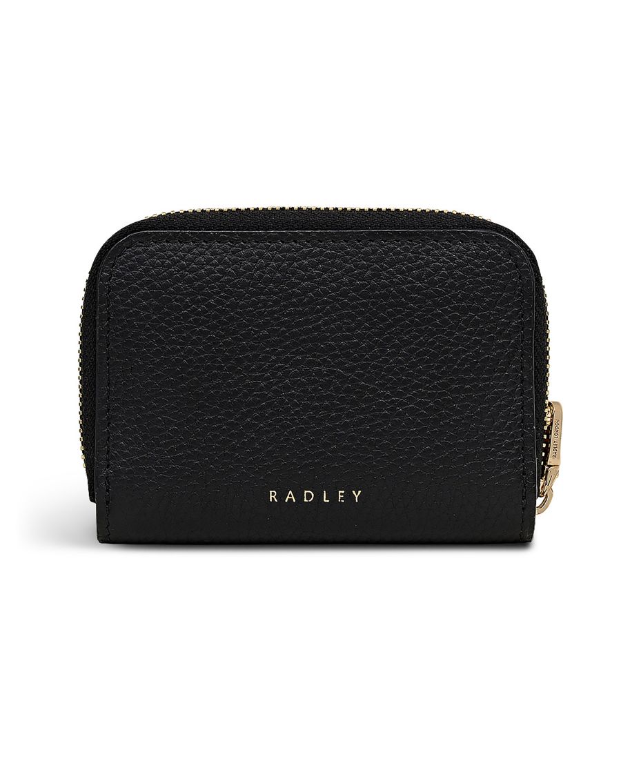 

Натуральный кожаный кошелек среднего размера на молнии Radley London, Black