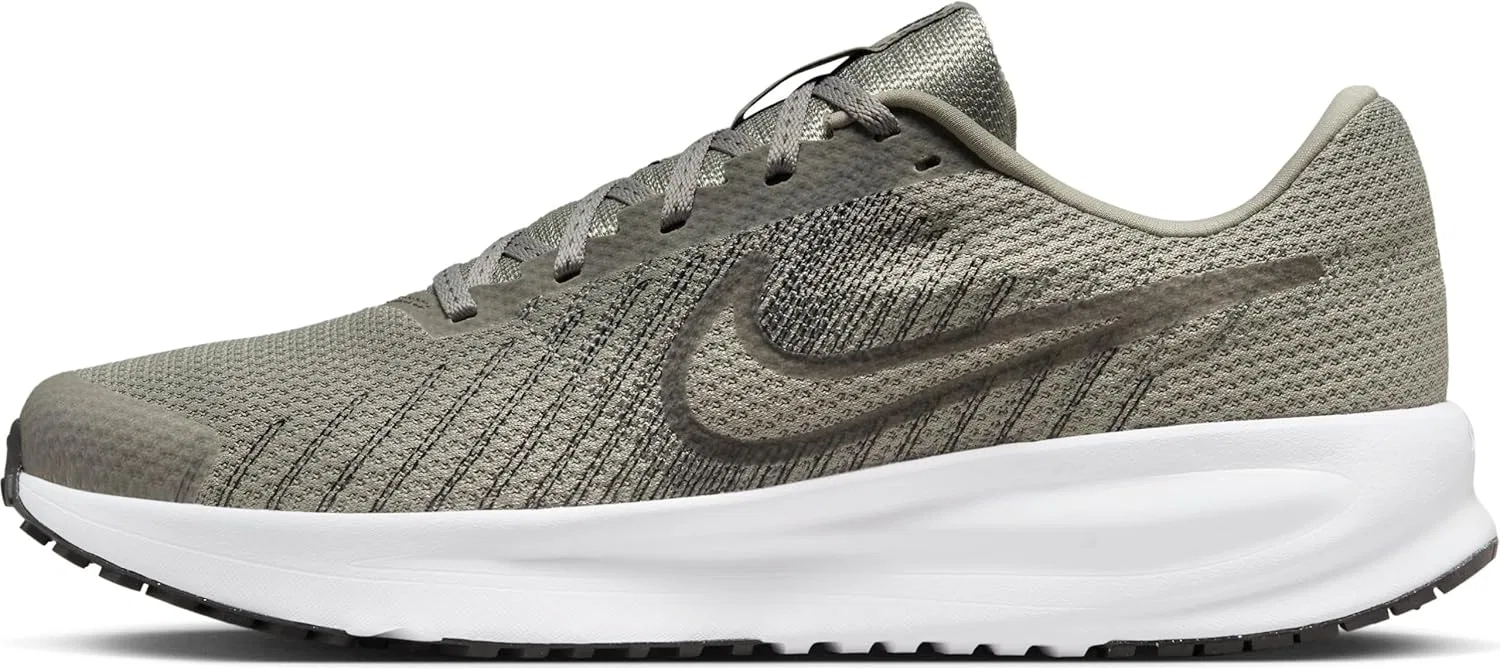 Мужские беговые кроссовки Nike Run Defy HM9594 для бега по шоссе, Light Army Black Iron Grey White