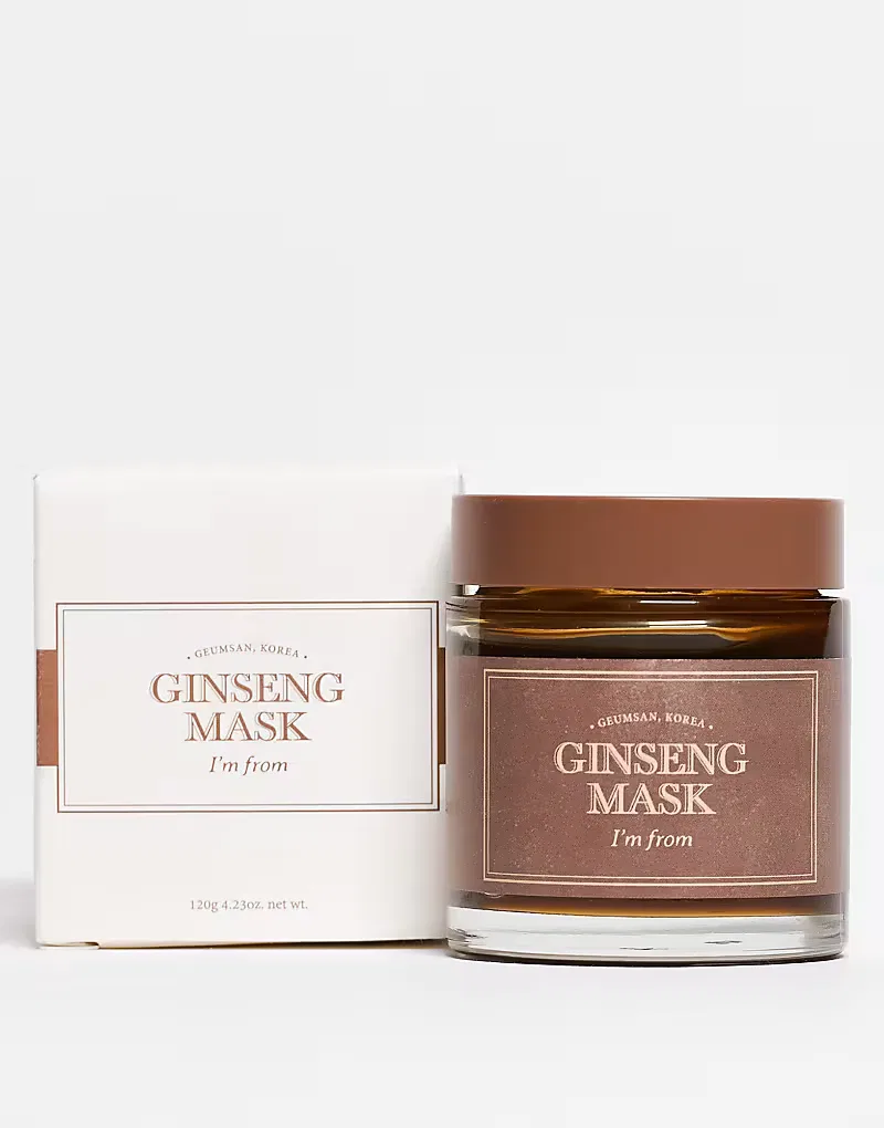 Маска для лица Korean Skincare — С женьшенем Im from Ginseng, 120 г