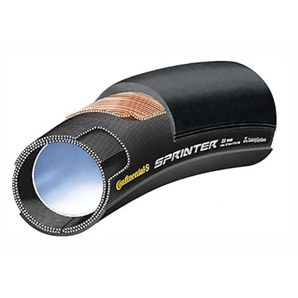 

Дорожная шина Continental Tubular Sprinter Tubular 700C x 22, черный