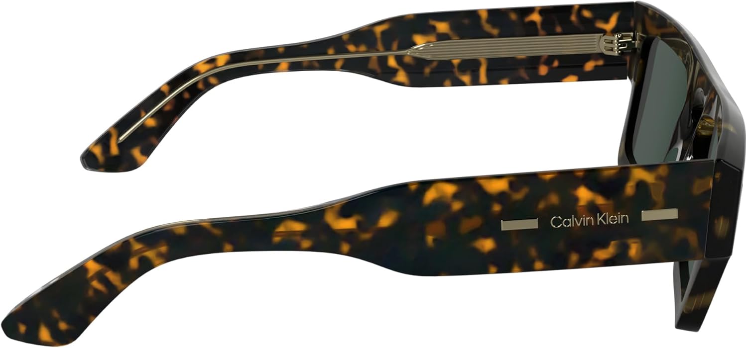 

Мужские прямоугольные солнцезащитные очки Calvin Klein Ck24532s, Dark Havana