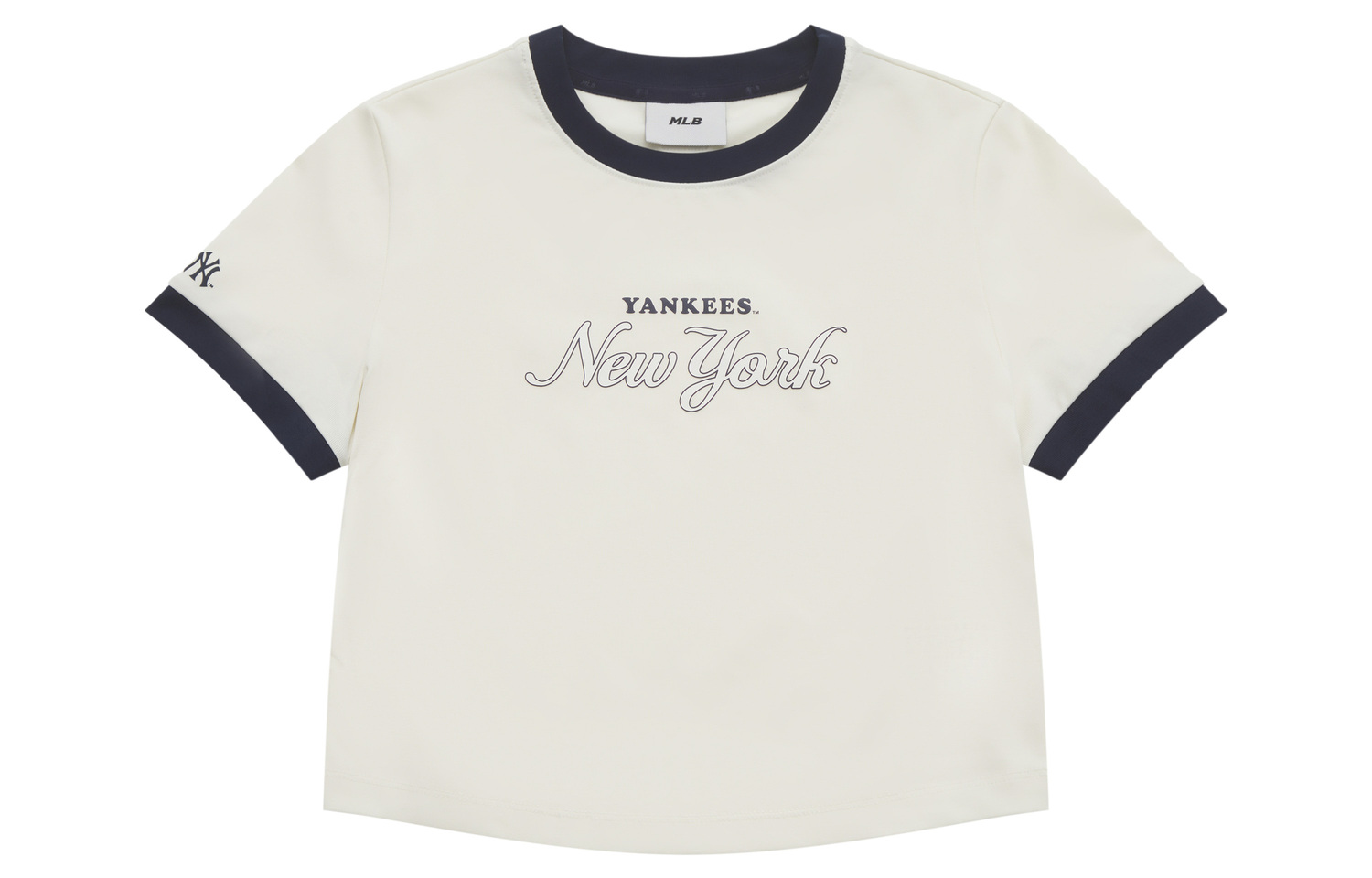 

MLB Футболка New York Yankees SS25 женская cream