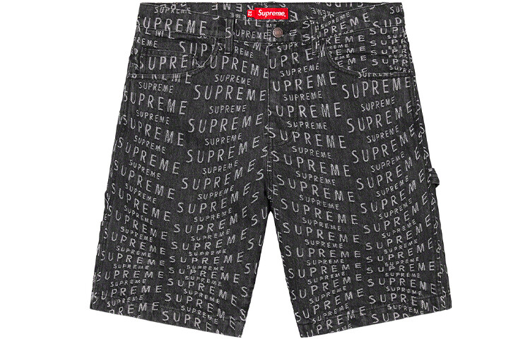 

SS21 Джинсовые шорты унисекс Supreme, синий