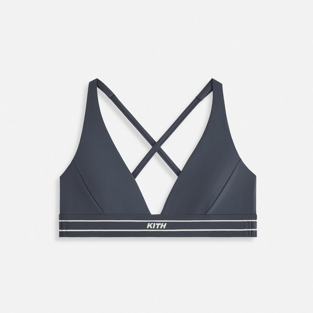 

Спортивный топ Kith Women Cay Plunge Active Bra, цвет Torpedo