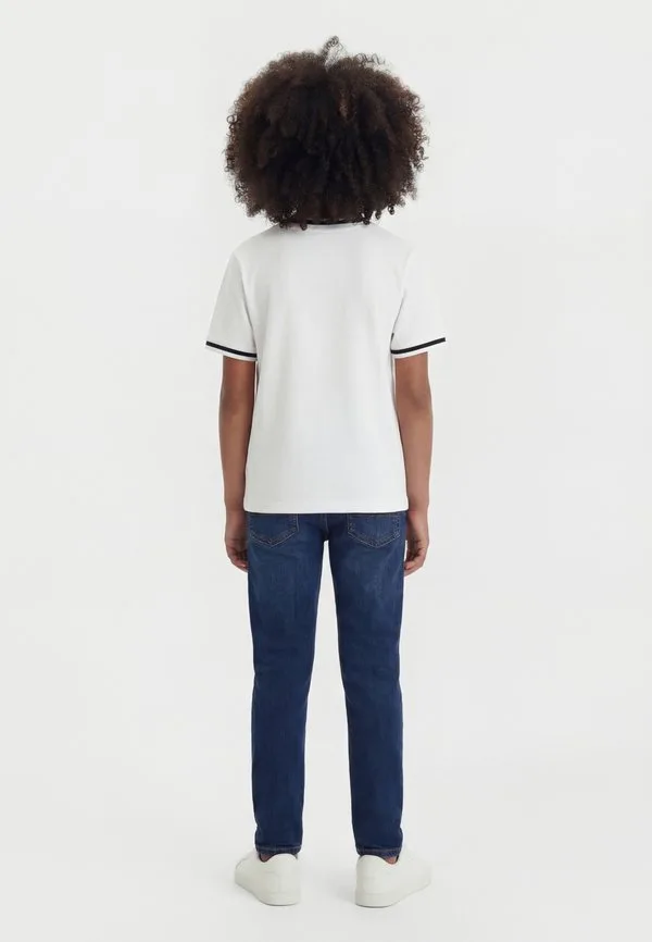 Футболка jorfifa с круглым вырезом и принтом Jack & Jones Junior, Bright White — фото 2